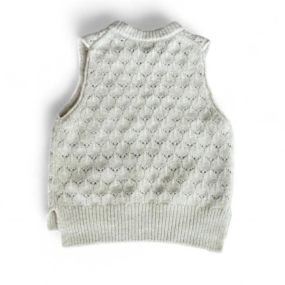 Universal Thread Oversized Cream Sweater Vest - Size XS - Picture 4 of 6